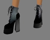 Platform Boots Blk (H)