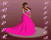 [8W]Pink Wedding Dress