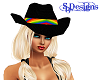 Rainbow Cowgirl Hat (F)