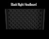 Black Night Headboard
