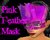 Feather Mask Pink