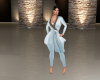 (S)Pale blue kimono