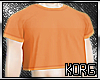 ~Orange Half Shirt~
