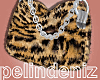 [P] Diva leopard fur bag
