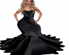 black gown long