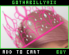 Bimbo Tiara Crown Pink