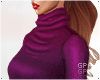 G l Purple Sweater Dress