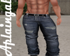 Blue Torn Jeans/.M