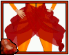 *C Skirt Puffy Layer Red
