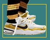 Kids Gold Blk Air Max