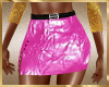 SB~Pink PVC Mini Skirt