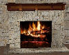 (LFP)Stone Fireplace 2