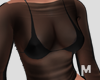 mink top | black ϻ