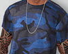 Shirt Camo. Blue