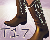 Brown & Ivory Ariat Boot