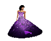 purple evening gown