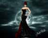 Gothic black&red Gown