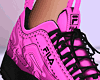 Pink F Shoes. D Fila F
