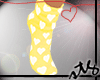 ?! Heart Socks - Yellow
