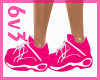 6v3| Pink Sneakers
