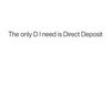 Direct D CTT