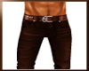 ~T~Brown Jeans /W Belt