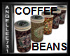 5 COFFEE BEANS CANISTERS