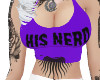 His nerd shirt
