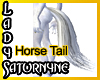 Ivory Flowing Horse Tail