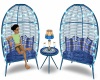 Duo Summer Chairs Blue