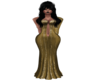 Gold Christmas Gown