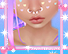 Pink+White Nose Piercing