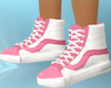 MR Pink & White Sneakers