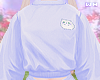w. Blue Hamster Sweater