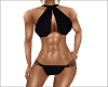 sexy black  bikini