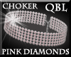 Pink Diamond Choker