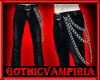 GV Chained Black Pants