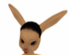 A Human Bunny Head