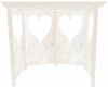Snow Marble Heart Gazebo