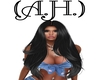 (A.H.) Suihiri Blk Silk