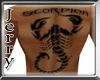 (J) Scorpion Male Tattoo