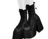 Blk Gothic Boots