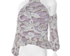 Lace on Lilac Blouse
