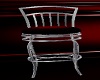 Red,Chrome Lovers Chair 