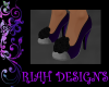 Purple Vintage Heels