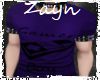 .:Z:. purple gamer boy T