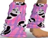 Panda Pink Socks