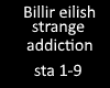 Billie eilish strange ad