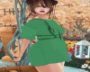 MxU- Green lovely dress