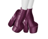 MAUVE LEATHER